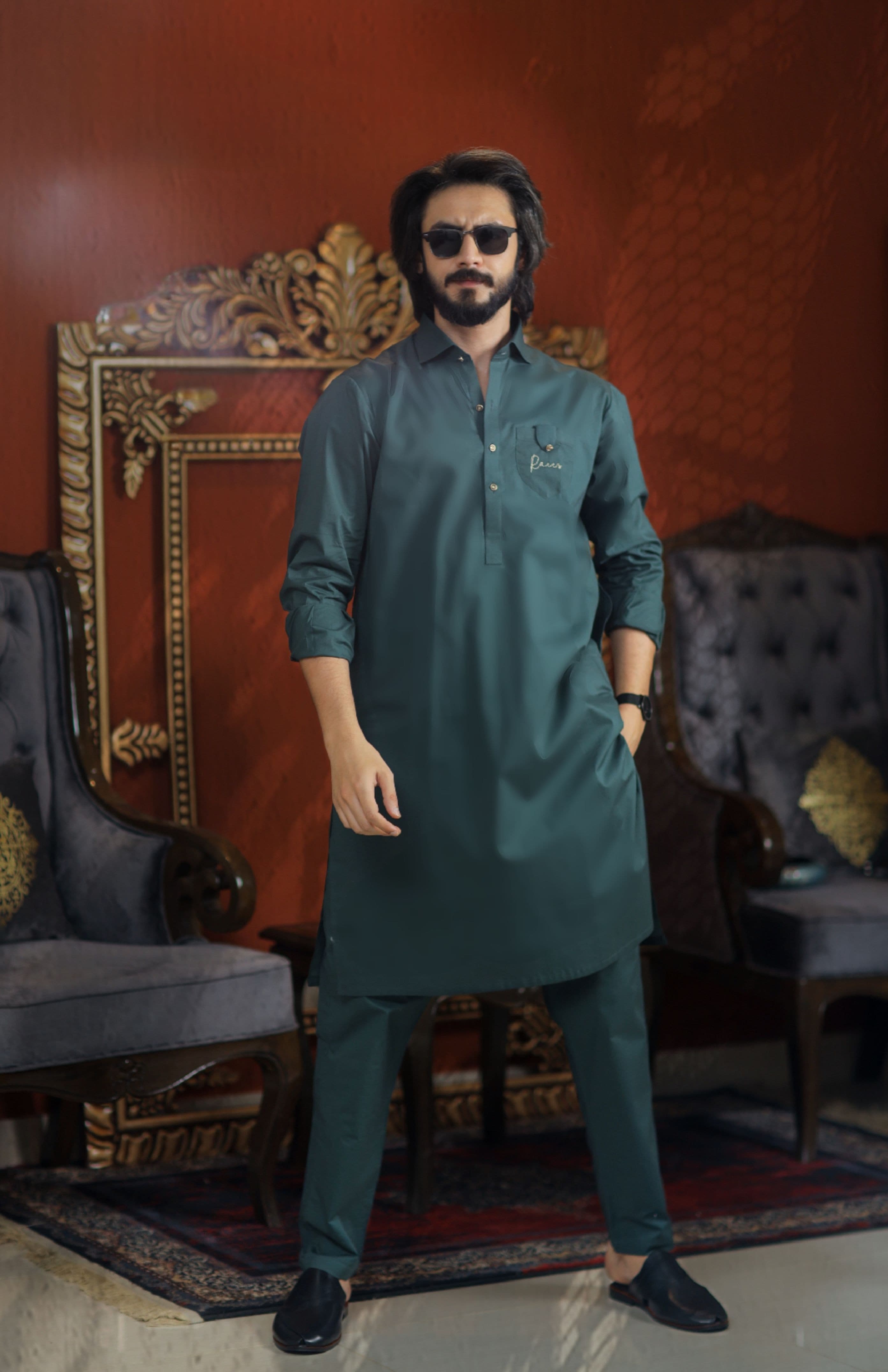 Raees Signature Kameez Trouser