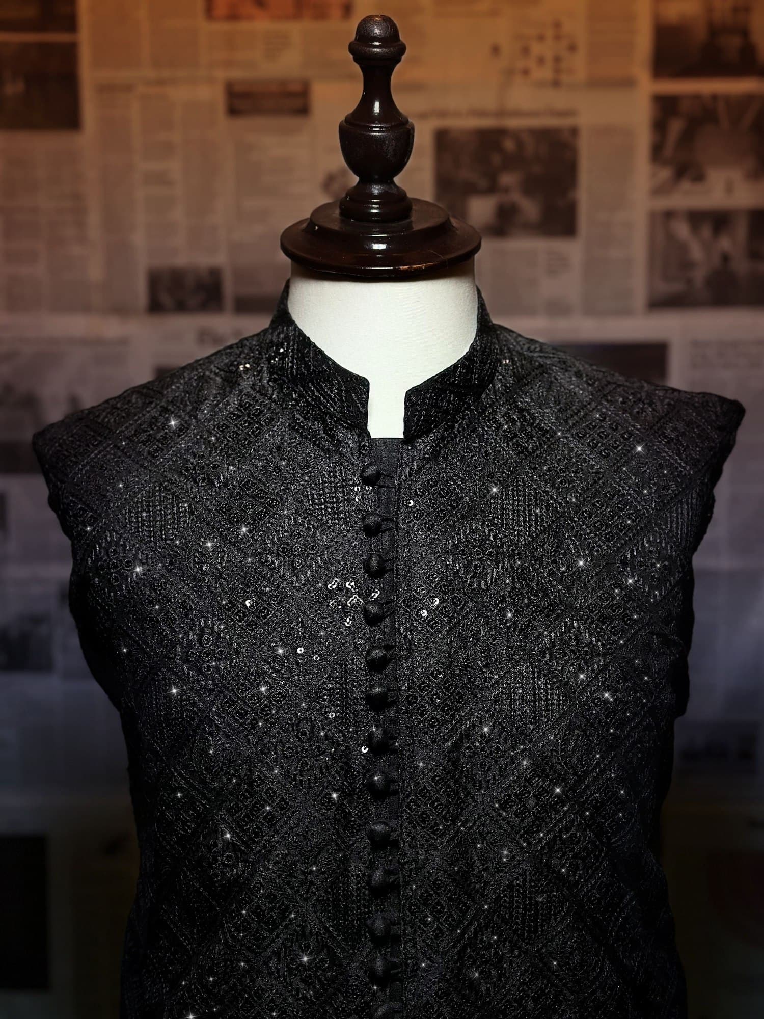 Raw Silk Heavy Embroidered Kurta