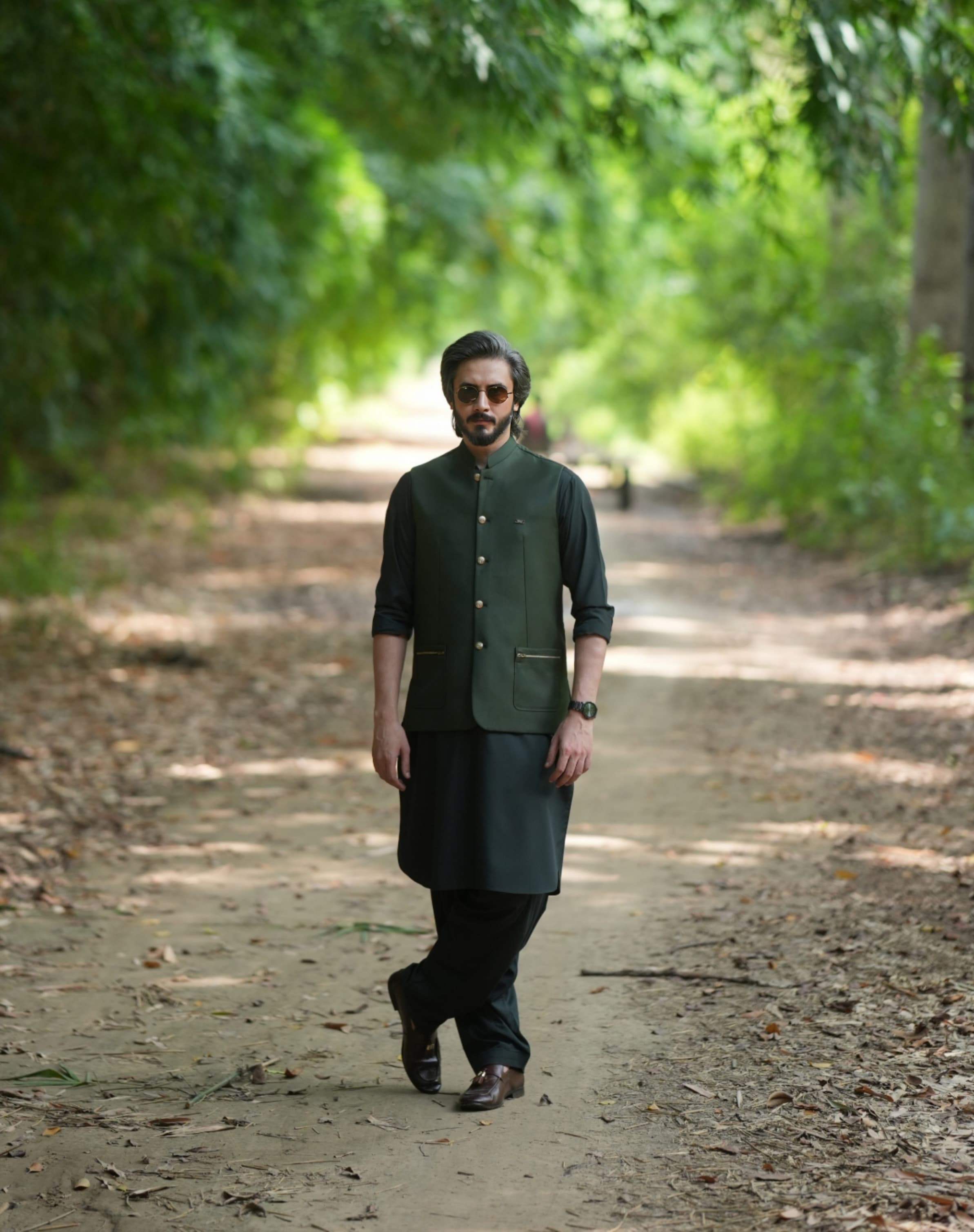 Forest Green Waistcoat