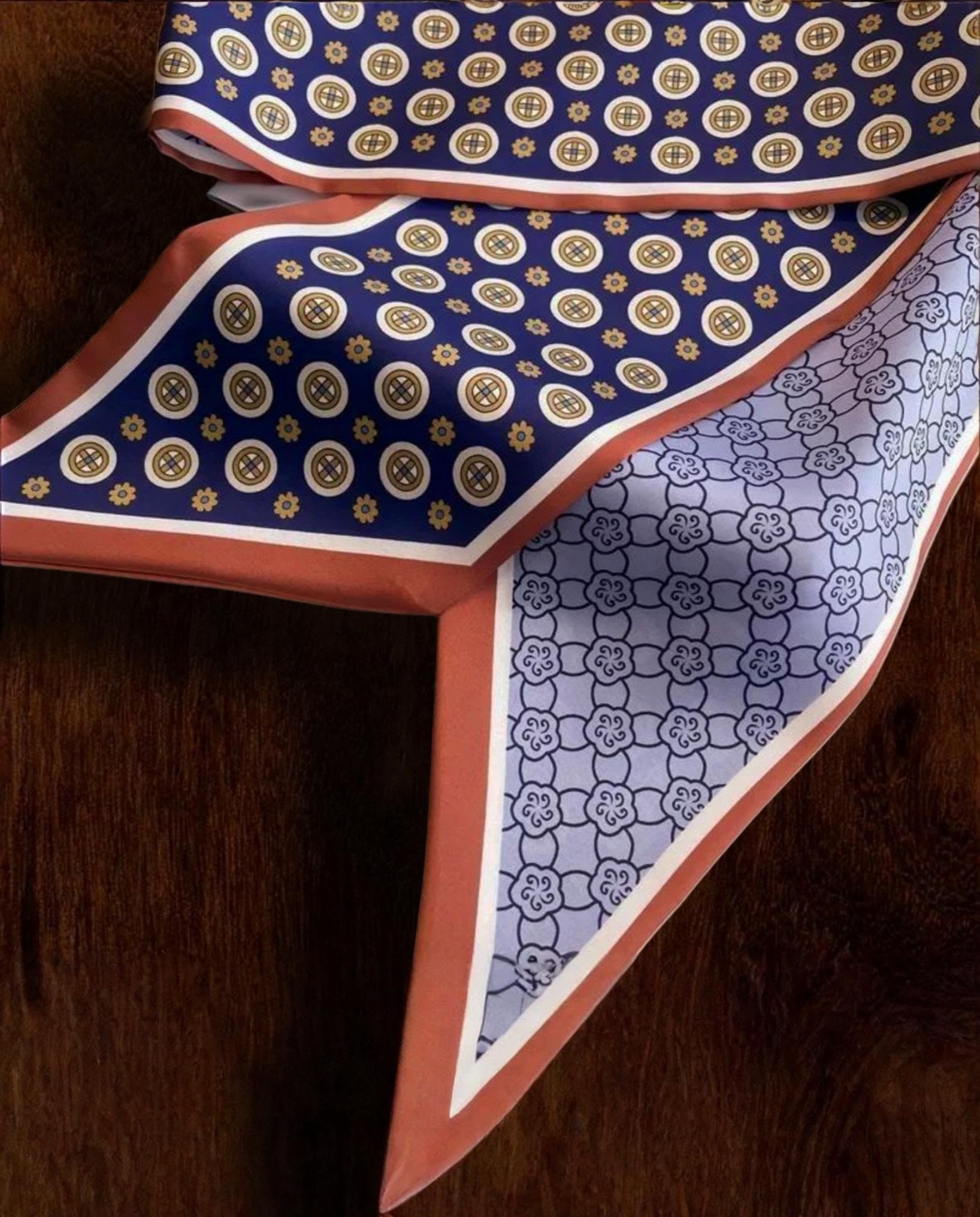 Geometric Print Scarf