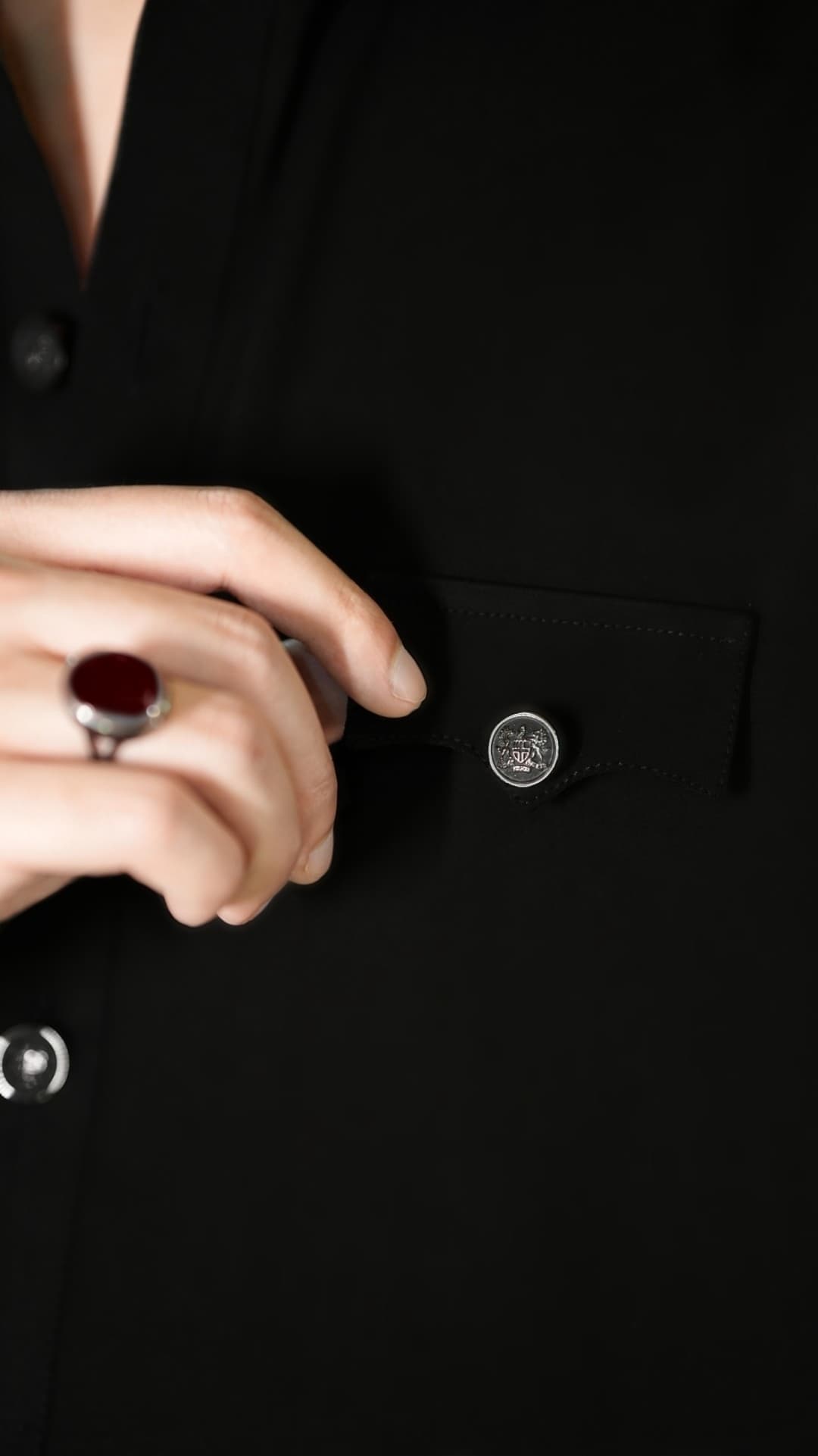 Onyx Black Kameez Shalwar