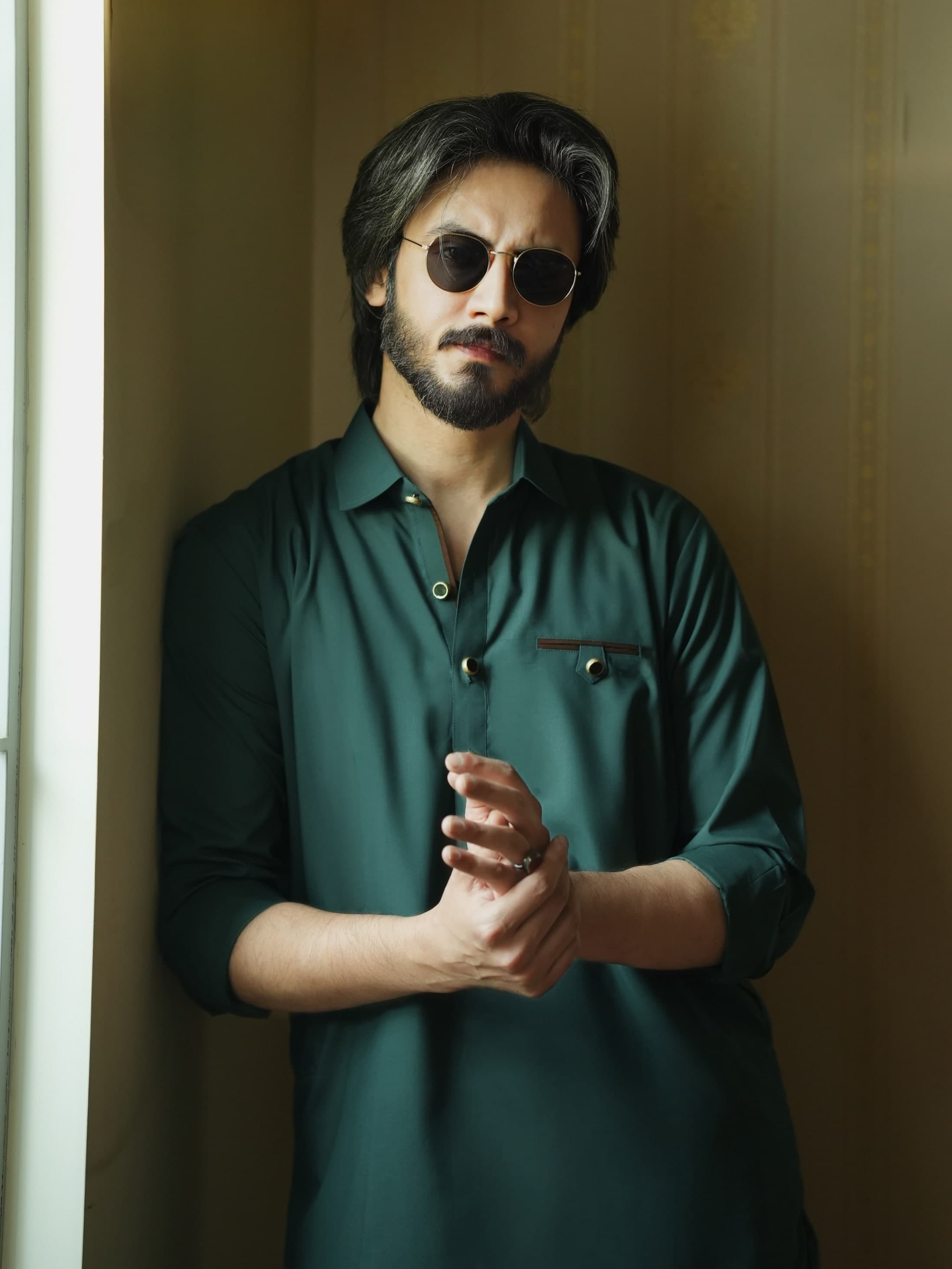 Sea Green Kameez Shalwar