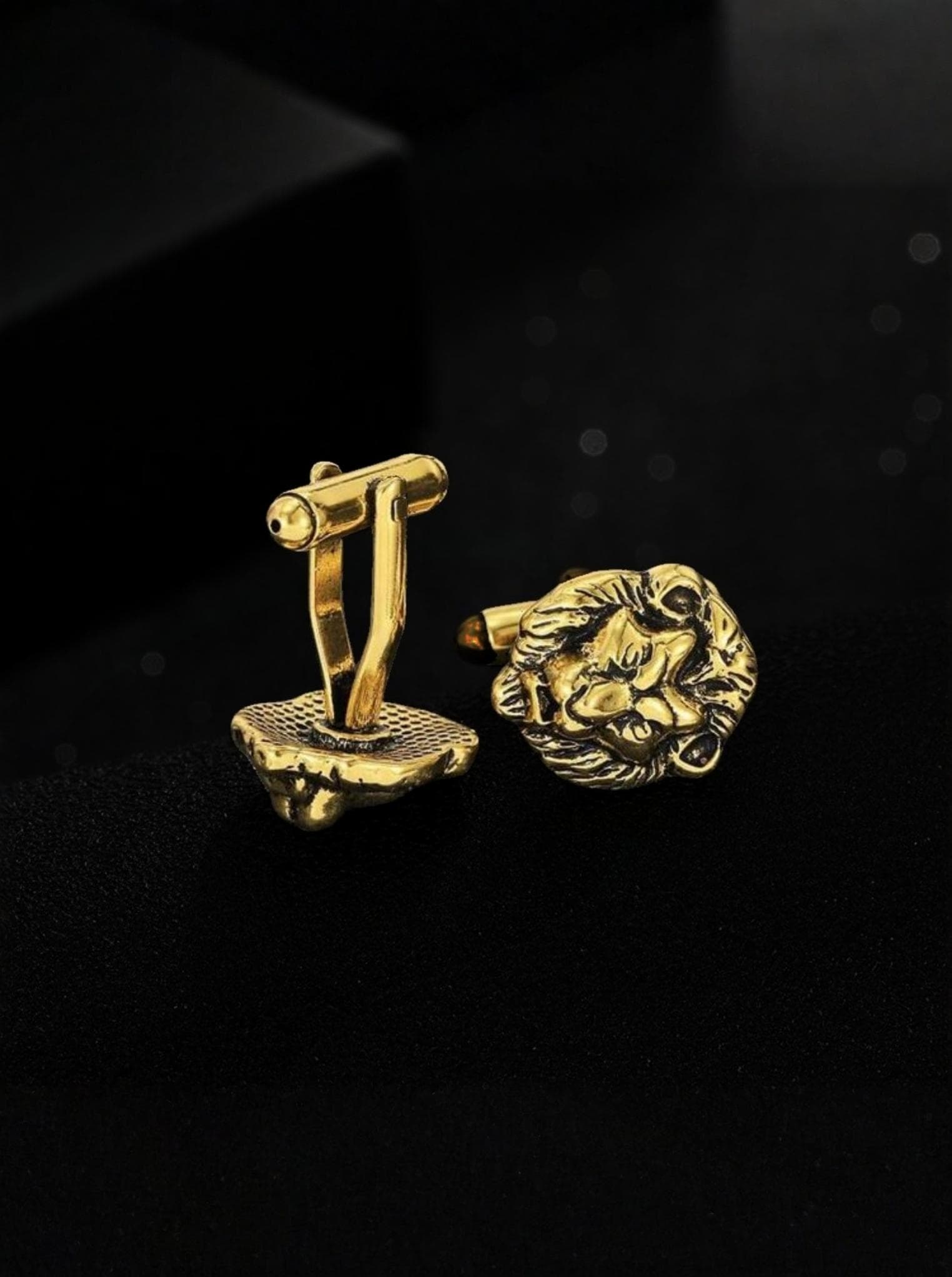 Lion Face Cufflinks