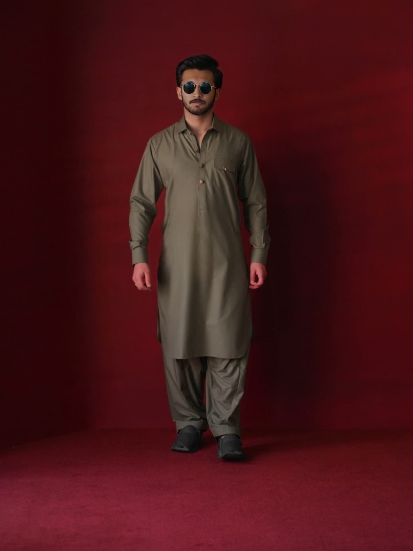 Pistachio Green Shalwar Kameez
