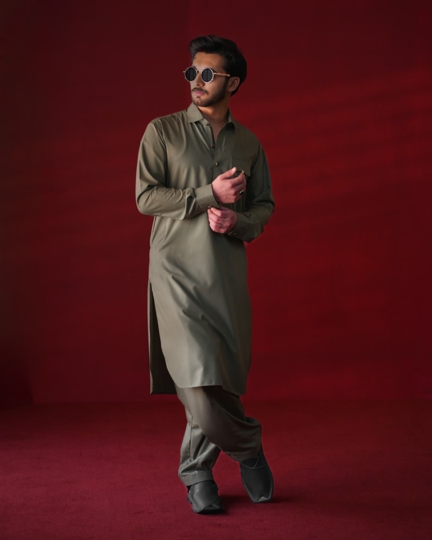 Pistachio Green Shalwar Kameez
