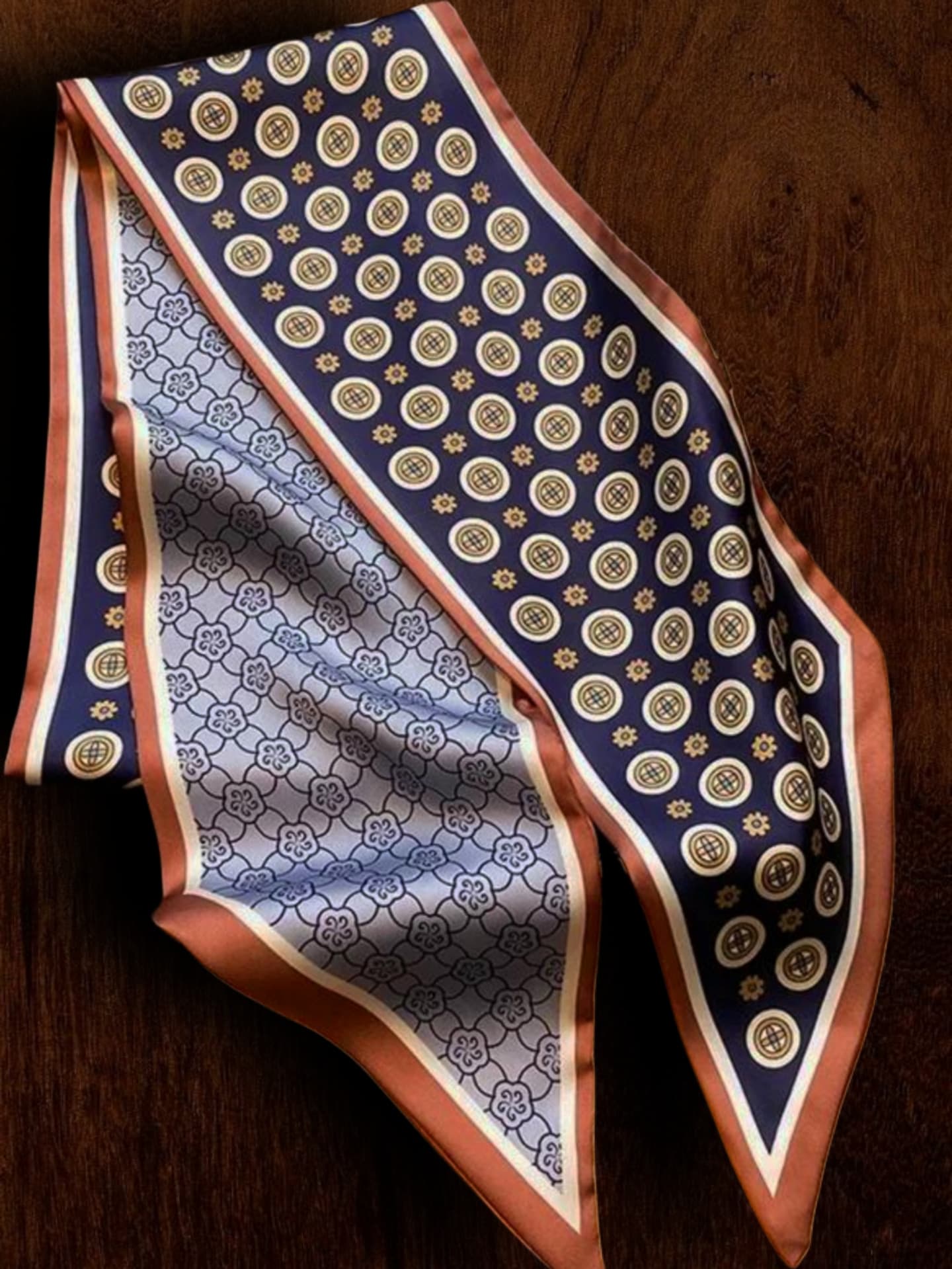 Geometric Print Scarf