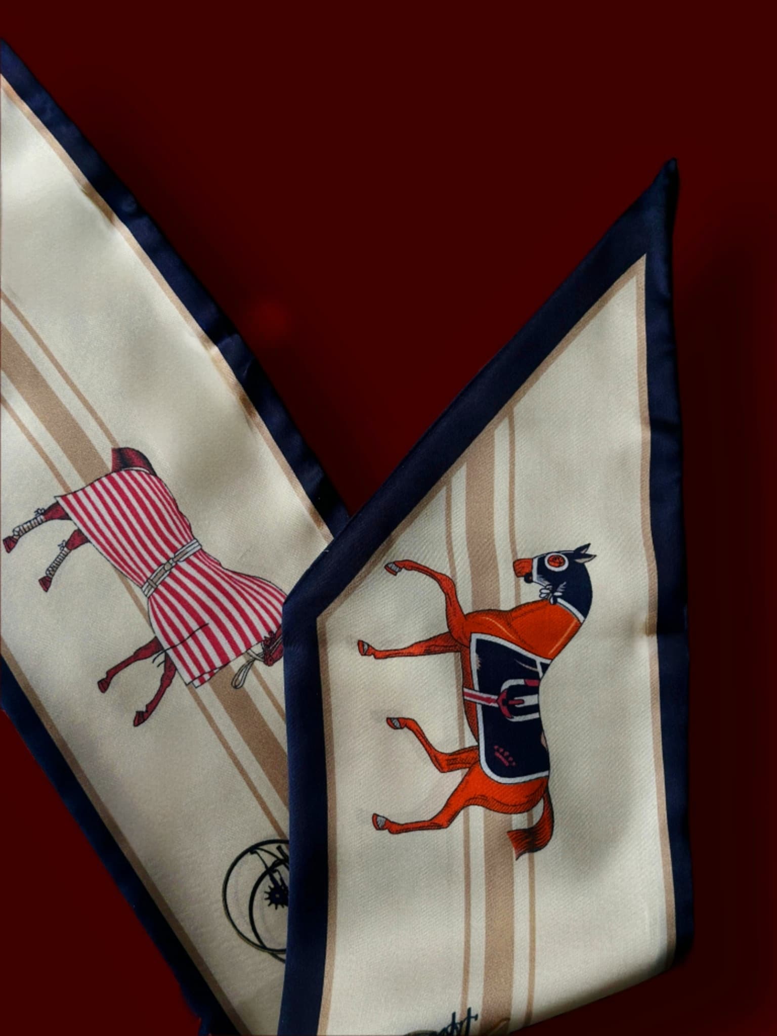 Stagecoach Silk Scarf