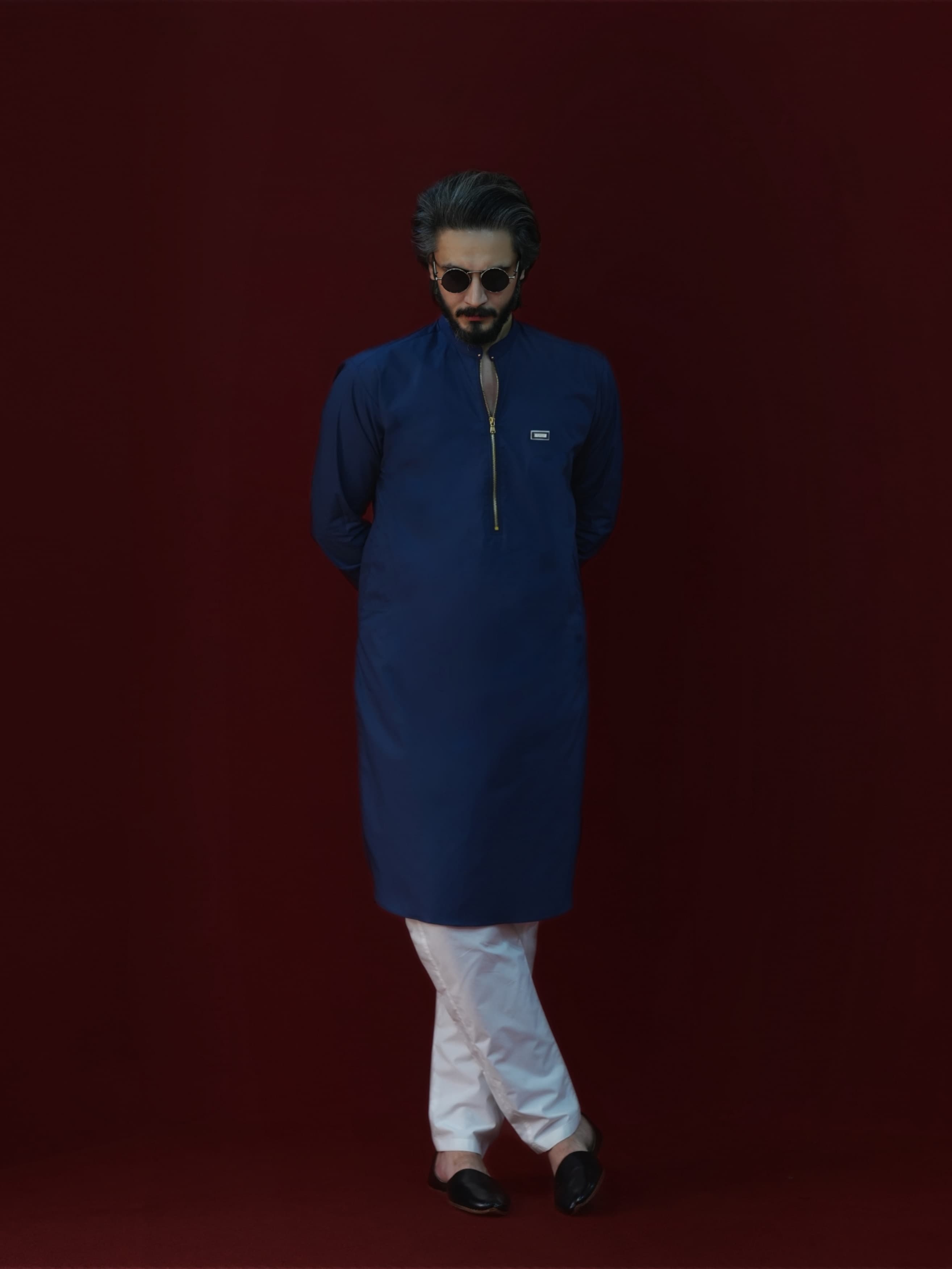 Cobalt Blue Kurta