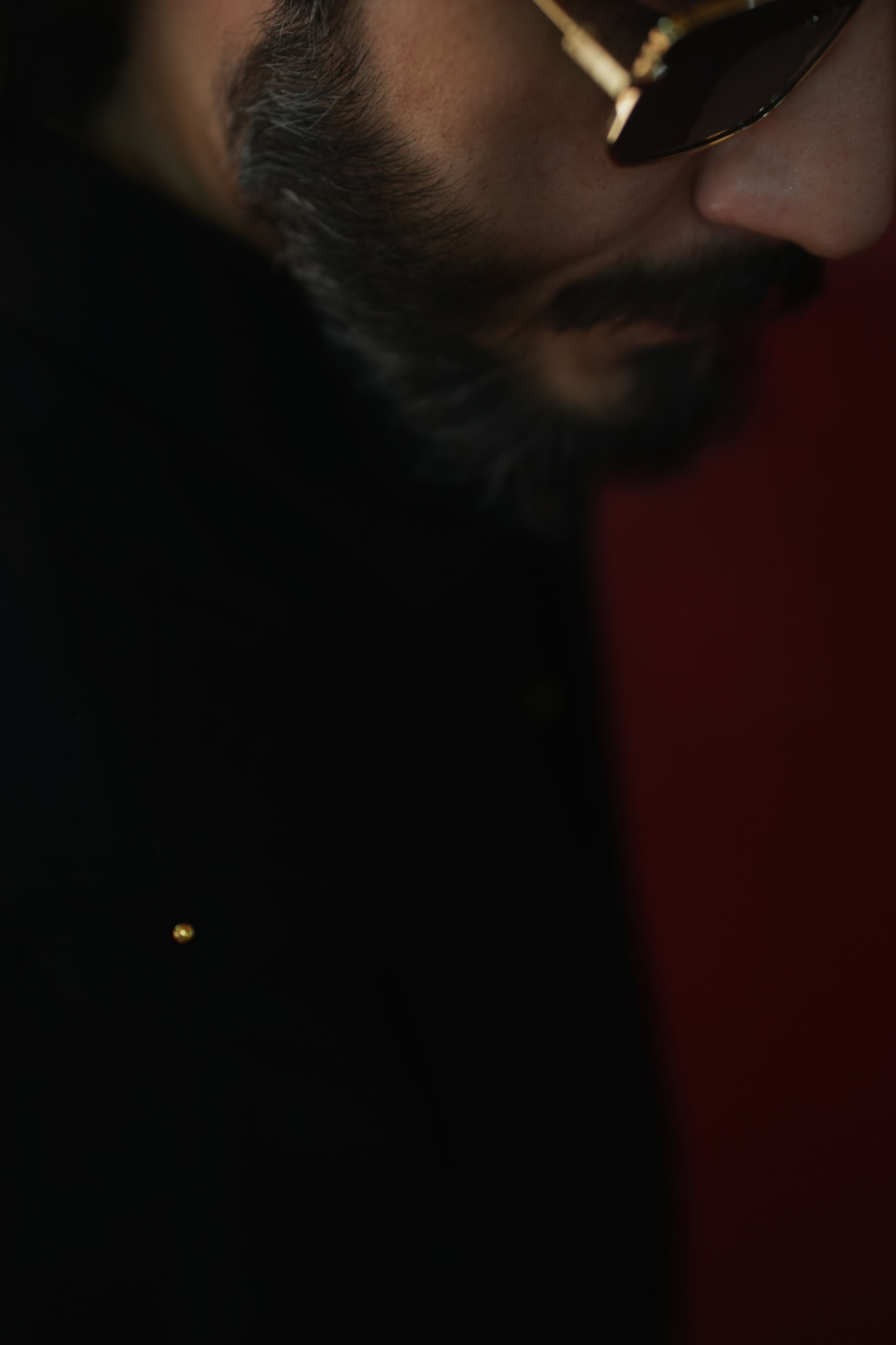 Smoky Black Kameez Shalwar