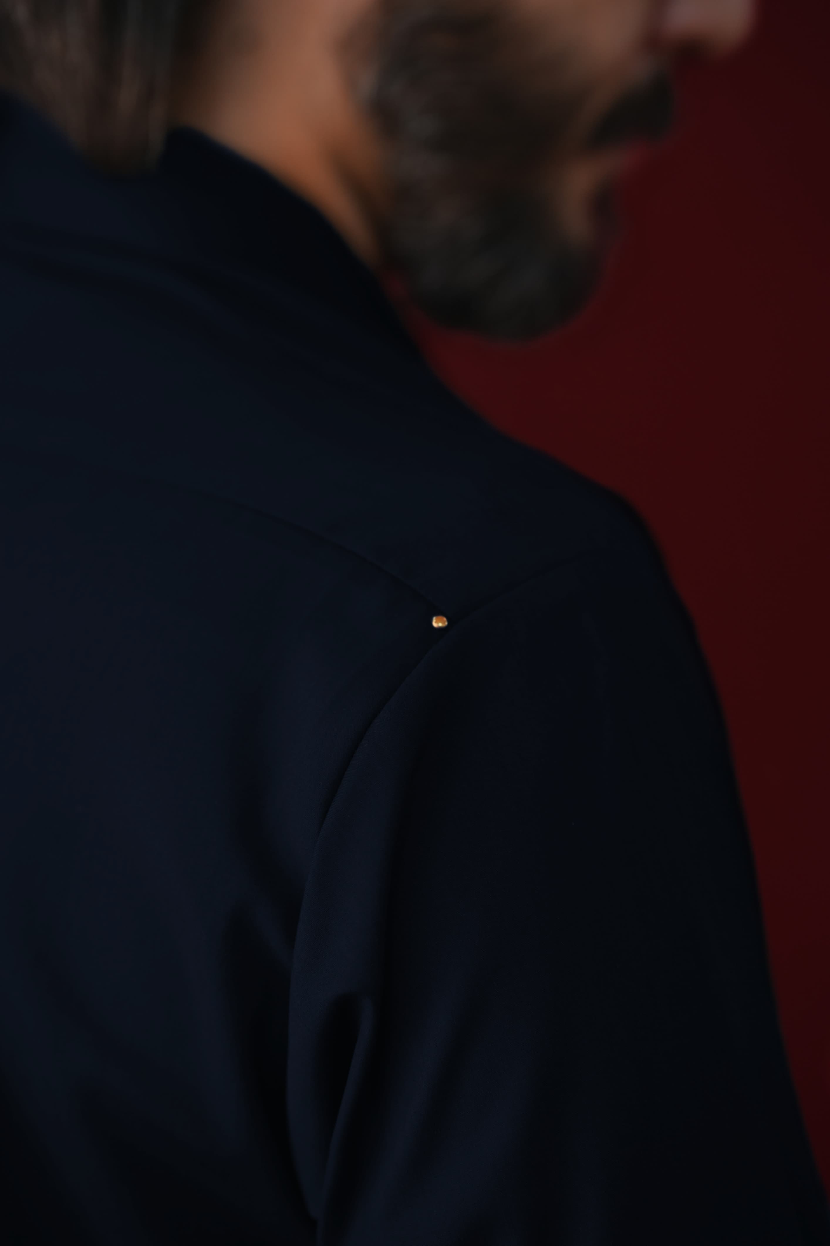 French Navy Blue Kameez Shalwar