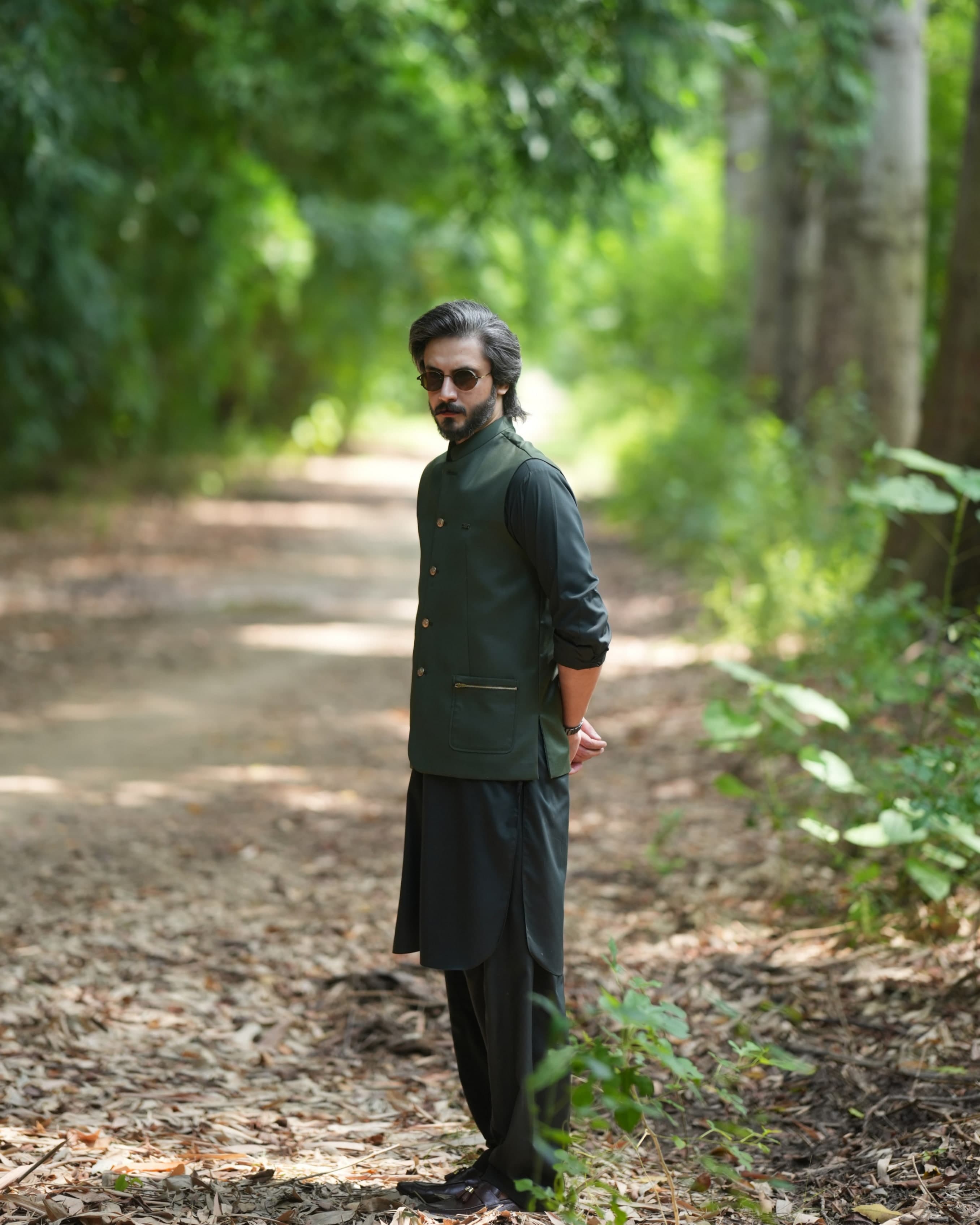 Forest Green Waistcoat