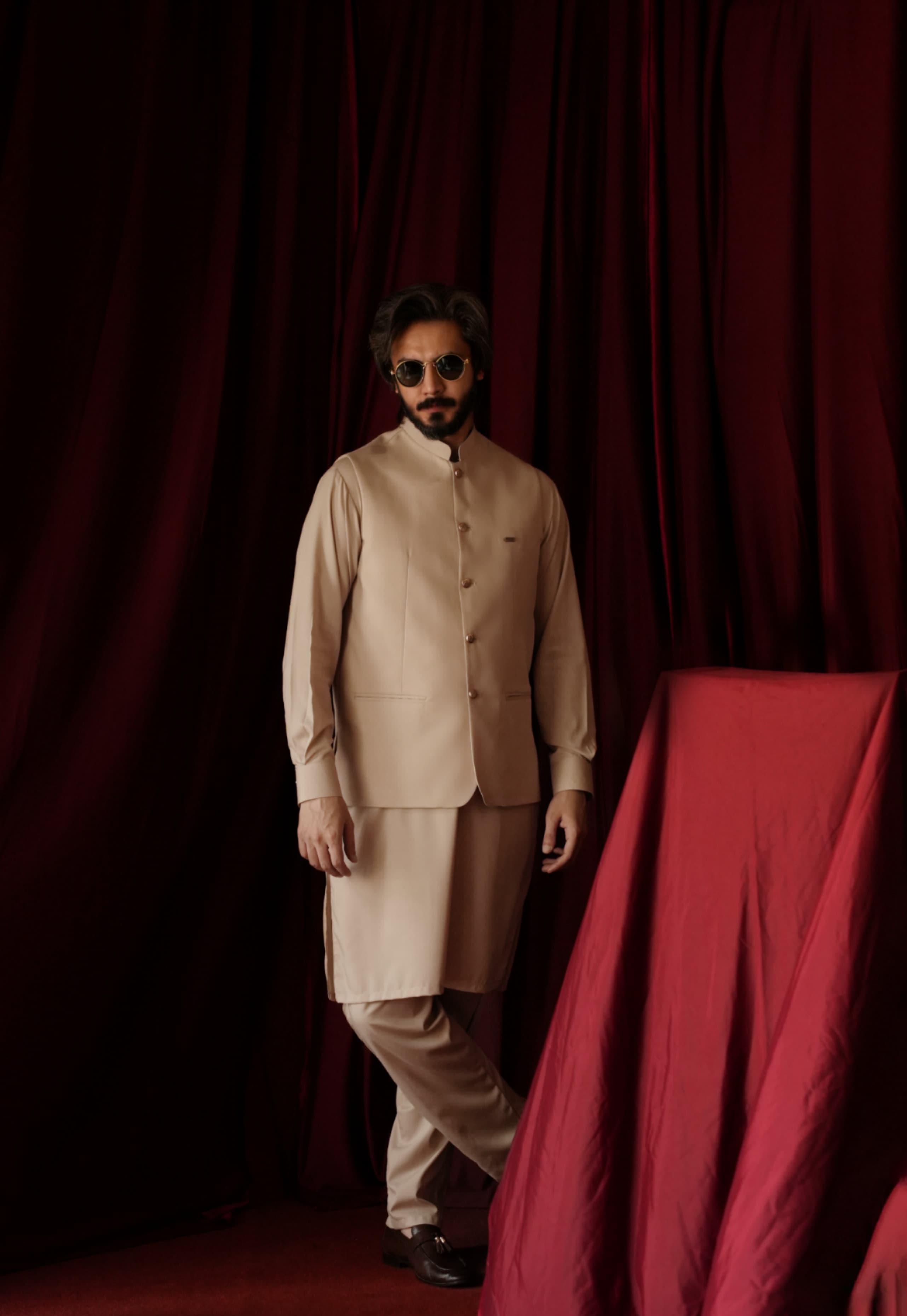 Light Beige Waistcoat