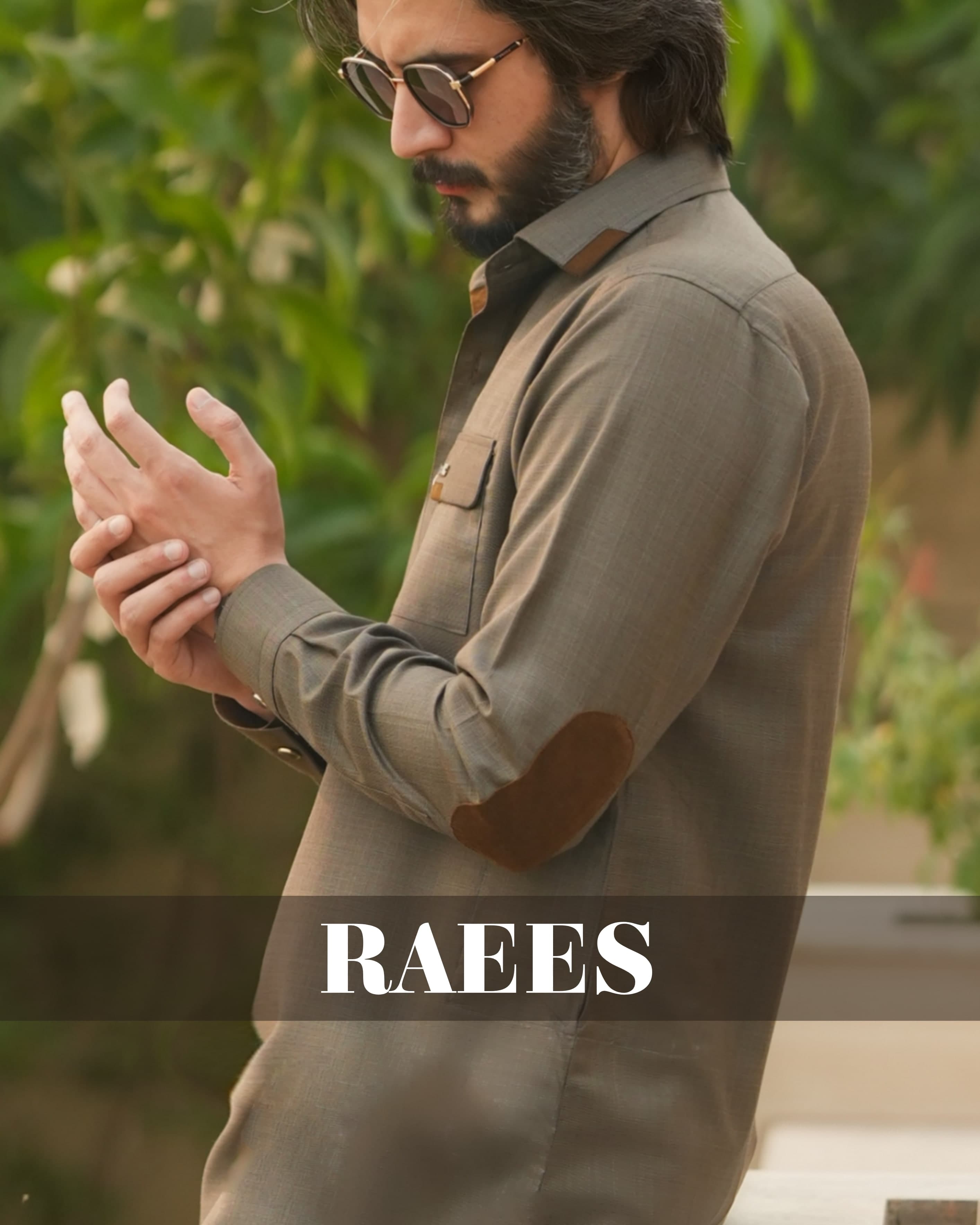 Taupe Kameez Shalwar