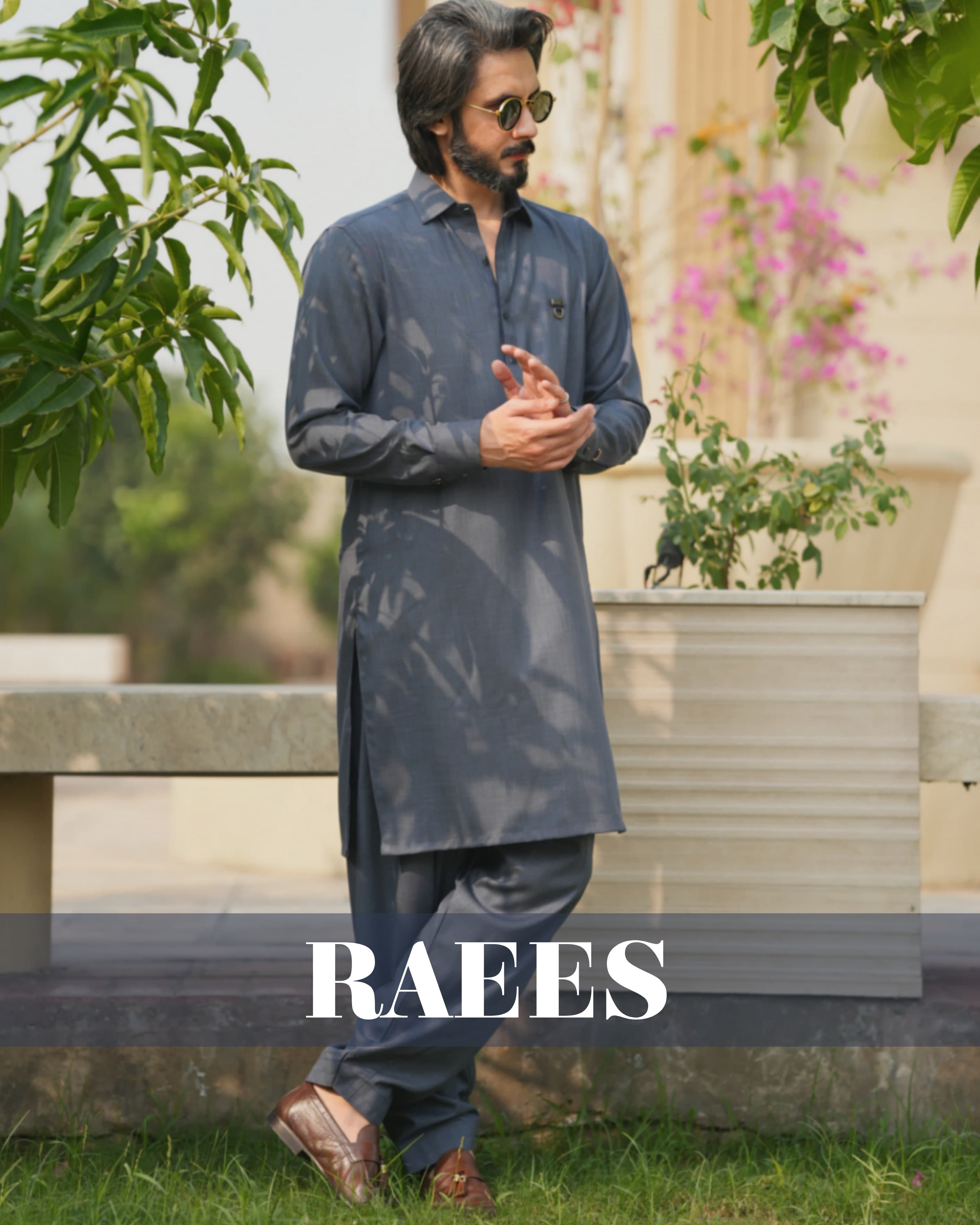 Mirage Blue Kameez Shalwar