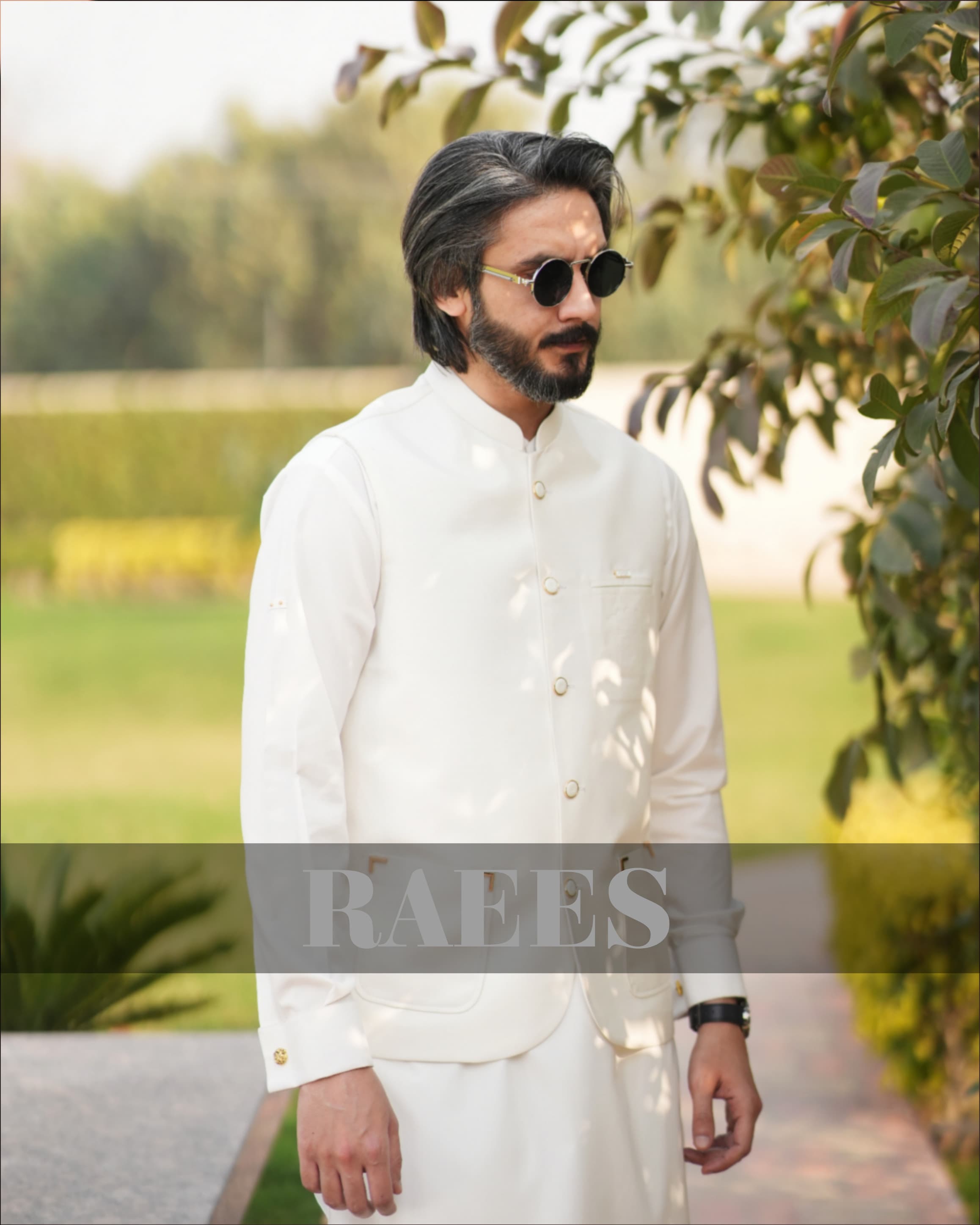 White Aura Waistcoat