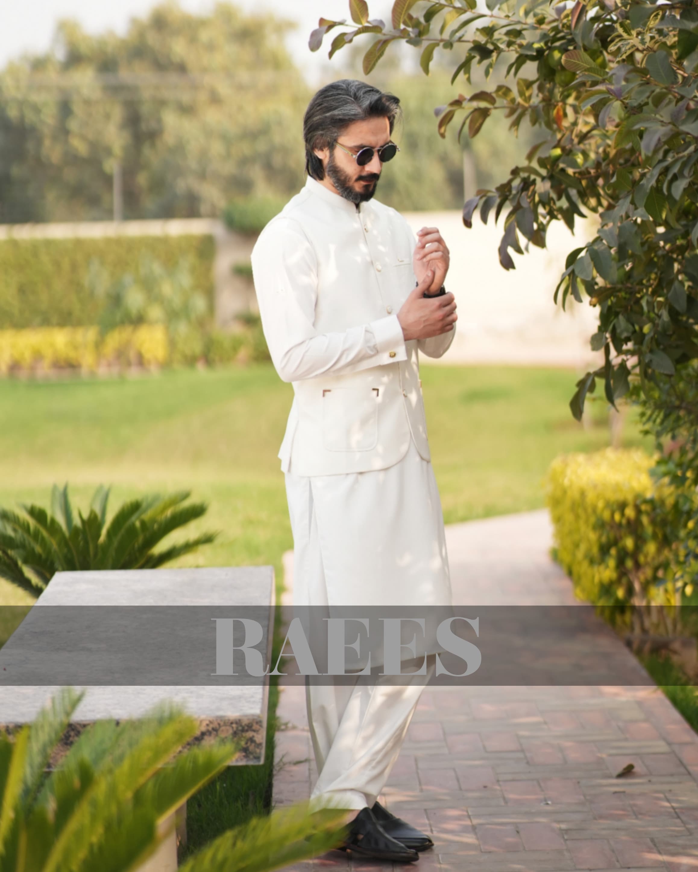 White Aura Waistcoat