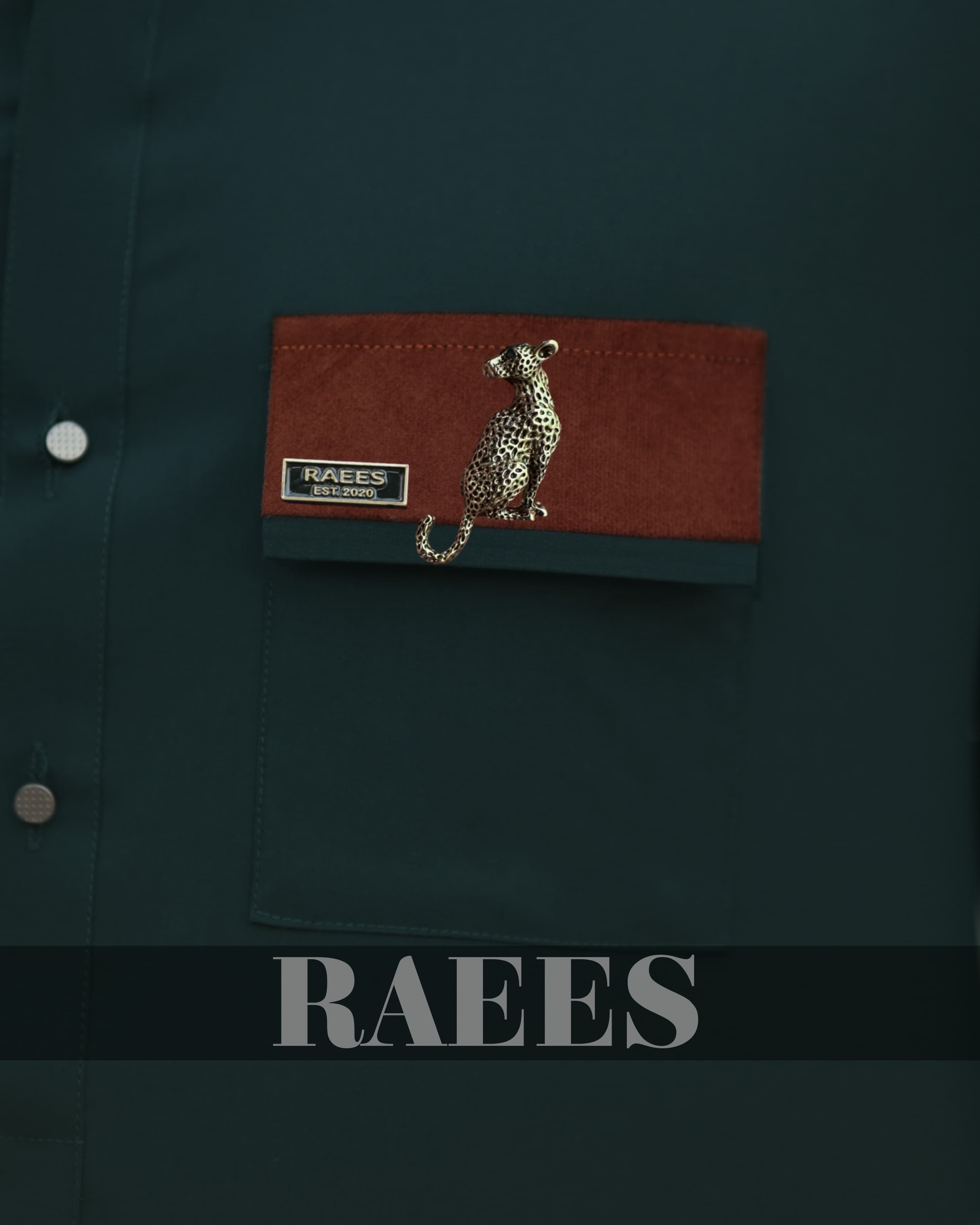 Raees Forest Crest Kameez Shalwar