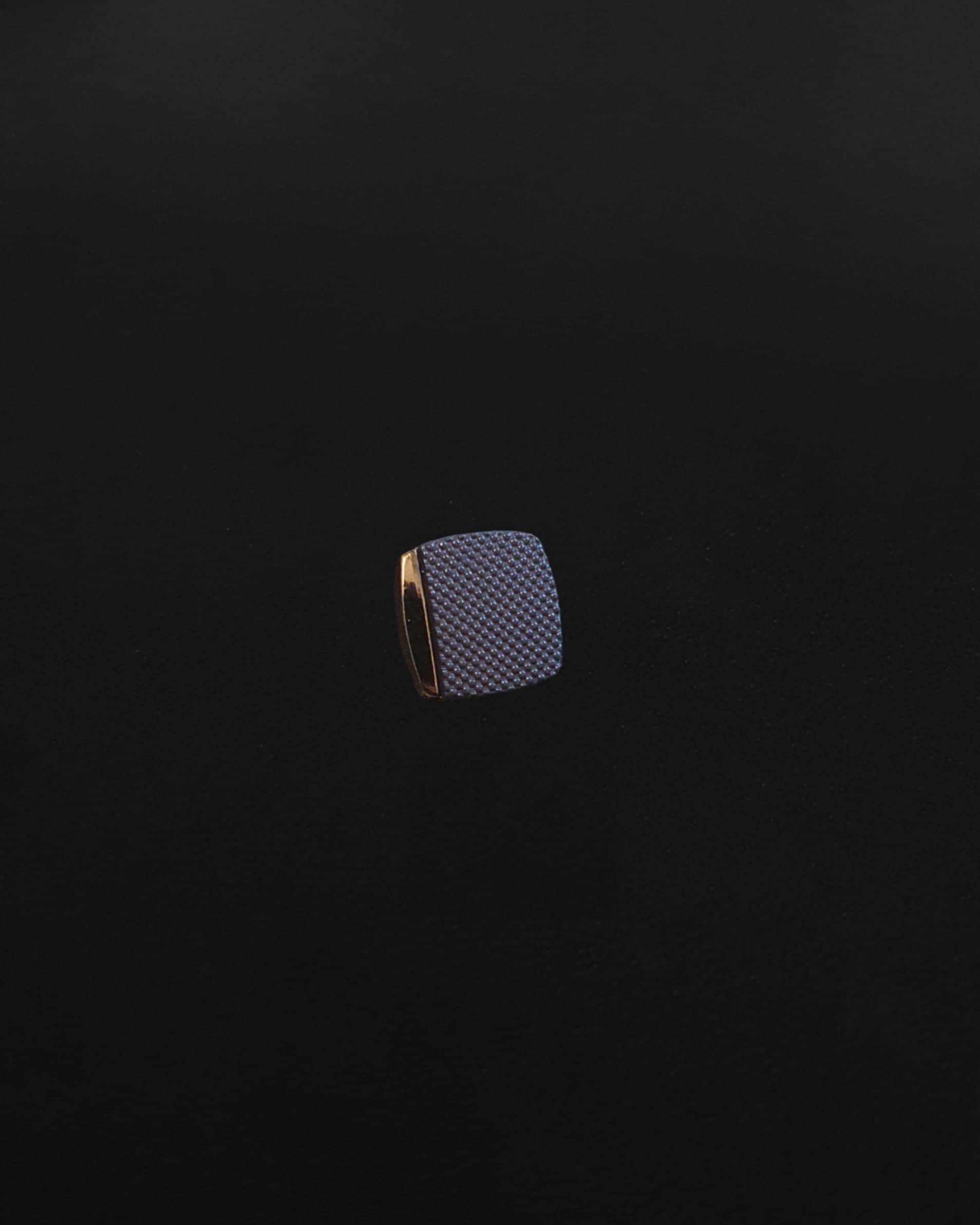 Dotted Blue Kameez Shalwar Button