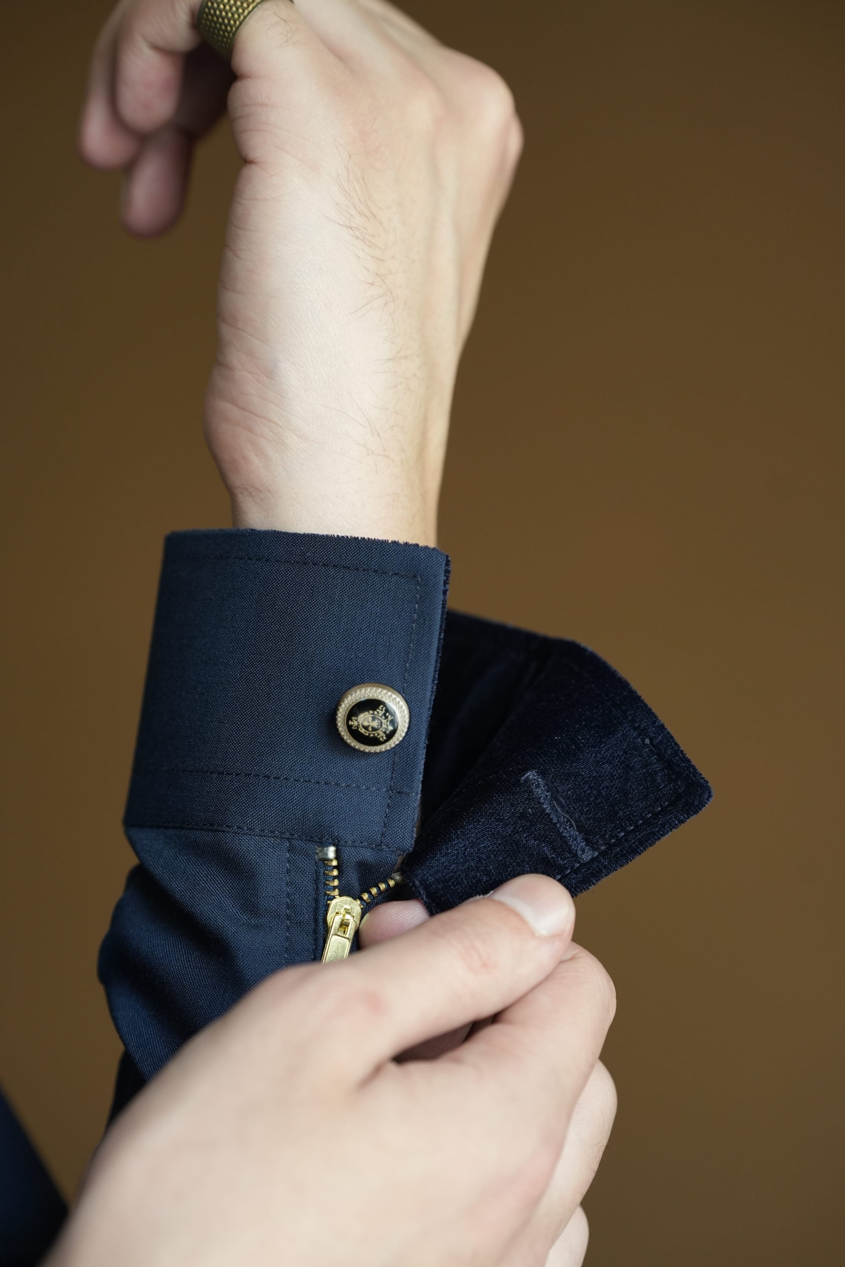 Oxford Blue Kameez Shalwar